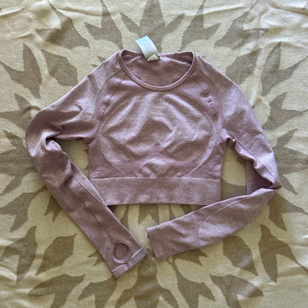 Gymshark Mauve Crop Top